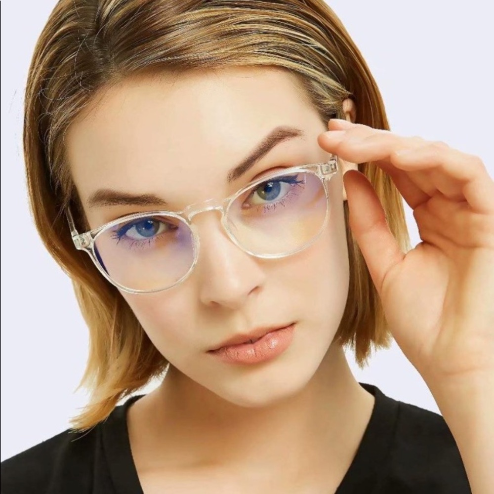 Black Feiyold Blue Light Glasses